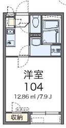 クレイノ湘南美住町の物件間取画像